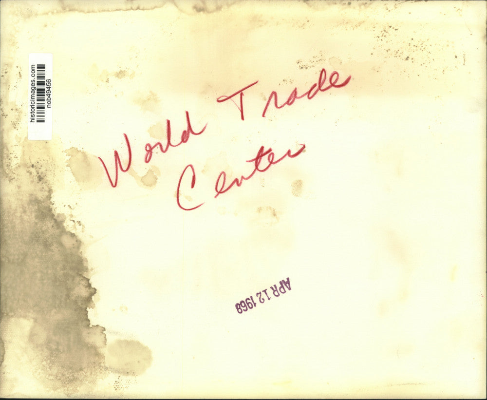 1968 Press Photo World Trade Center - nob49456