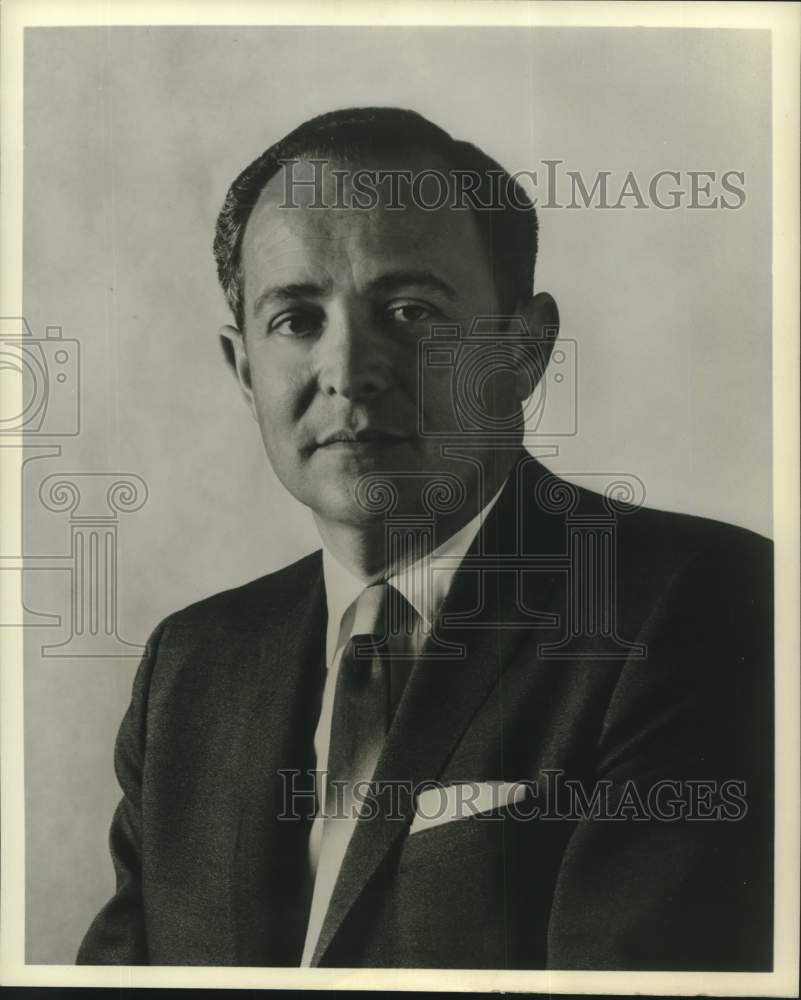 1961 Press Photo Martin N. Leeds, President of Home Entertainment Co., Inc.- Historic Images