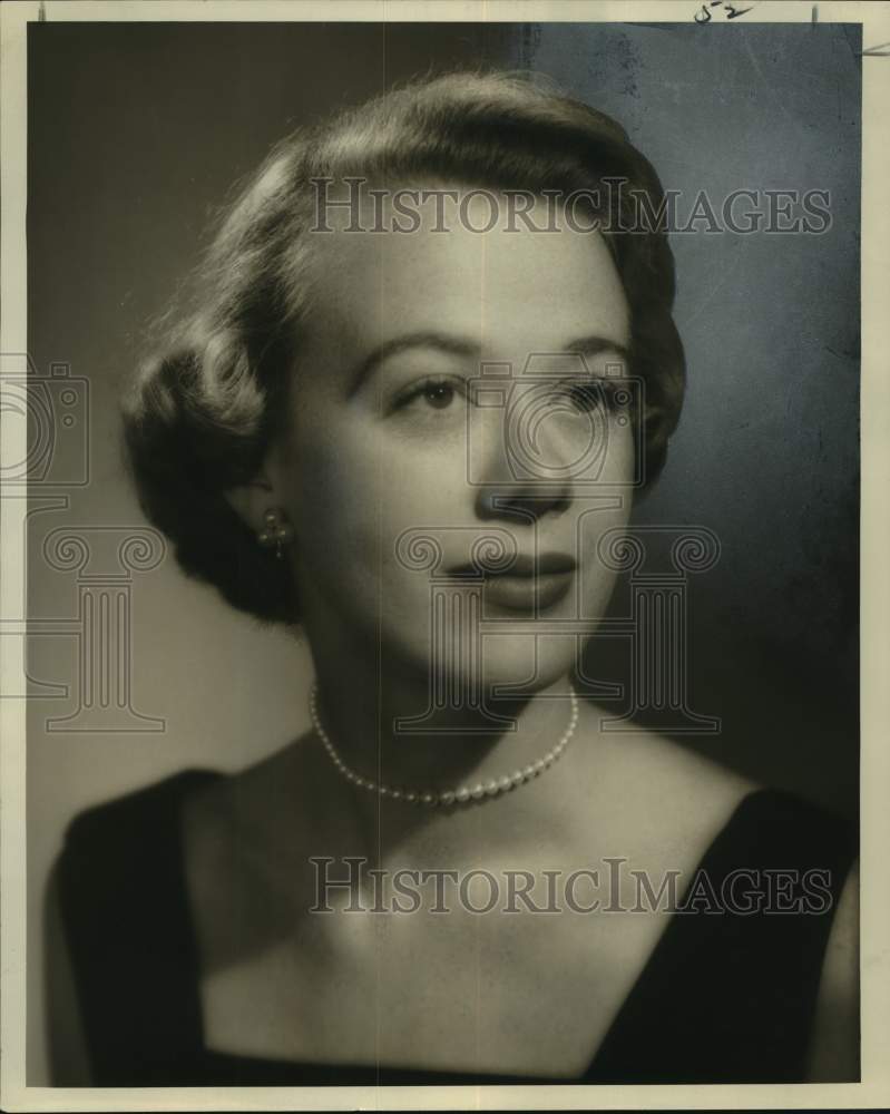1953 Press Photo Patricia Klorer - nob52040