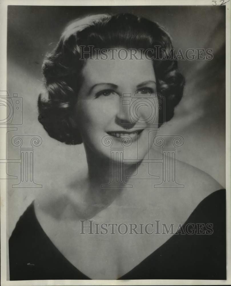 1958 Press Photo Mezzo-Soprano Ruth Kobart To Appear At Jewish Community Center