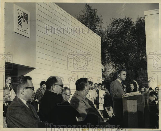 1964 Press Photo Leaders at Louisiana Hospital for Women and Children dedication