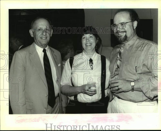 1992 Press Photo Make Mine Bourbon - Albert Mintz, Leslie & Larry Knowles