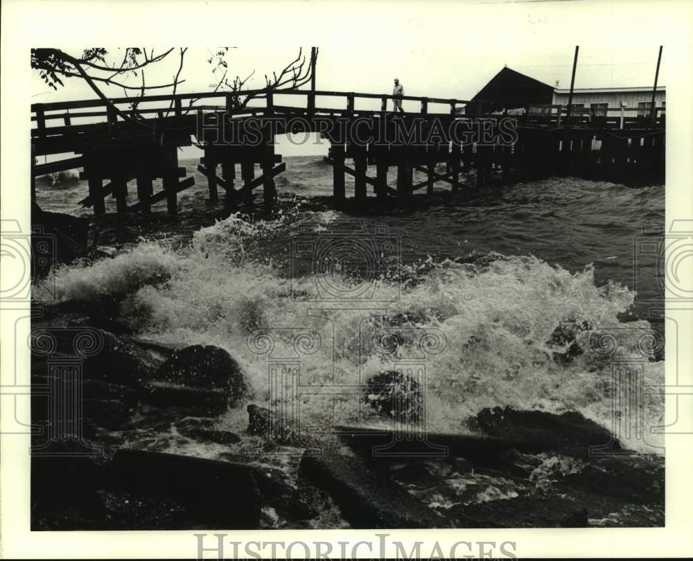 1984 Press Photo Lakefront, New Orleans - nob53168