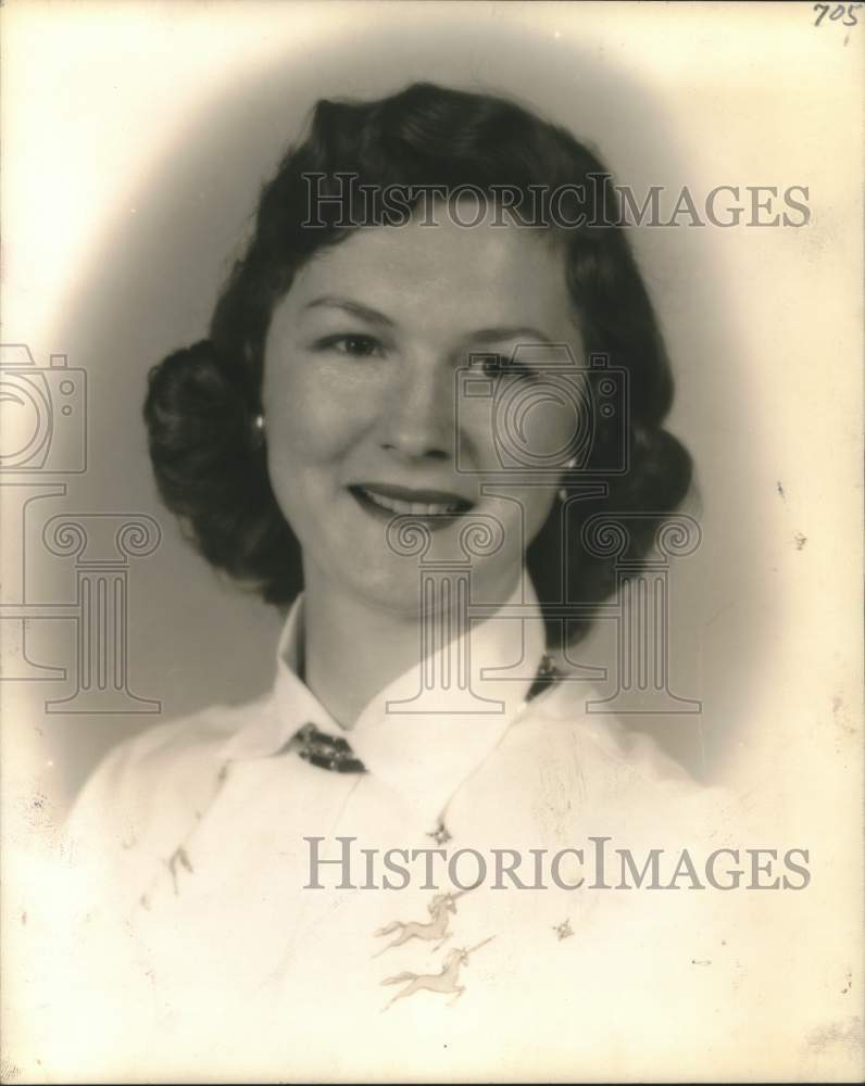 1955 Press Photo Miss Ann Marjorie Jackson - nob53295