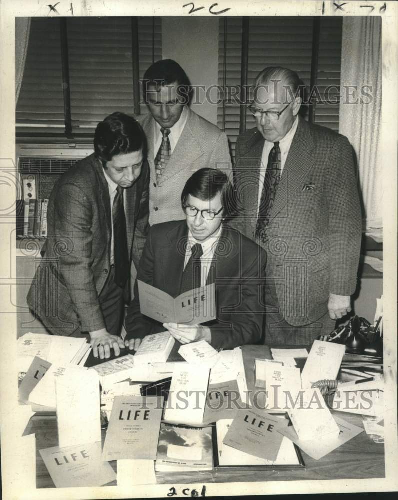 1973 Press Photo New Orleans churches plan a lay institute of evangelism