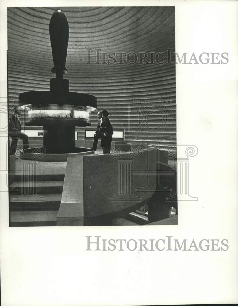 1968 Press Photo Dead Sea Scrolls are housed at the Israel Museum in Jerusalem