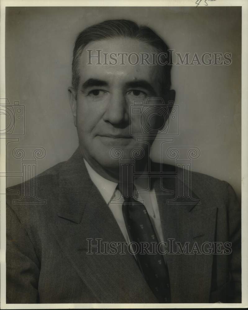 1958 Press Photo Frederick J. Lawton, commissioner of Civil Service Commission