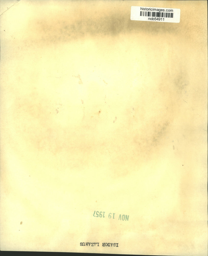 1957 Press Photo Isador Lazarus, Louisiana Executive - nob54911