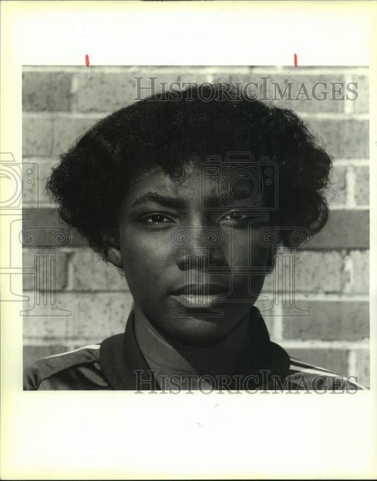 1990 Press Photo Joanne Jackson of Riverdale, two victories and leads the Rebels- Historic Images