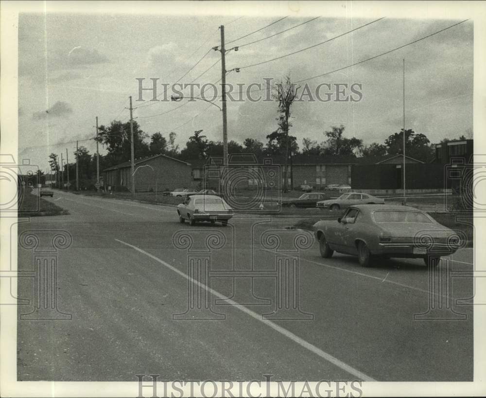 1971 Press Photo New Orleans-Lapalco Boulevard section now ope- Historic Images