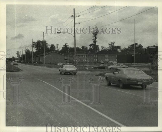 1971 Press Photo New Orleans-Lapalco Boulevard section now ope- Historic Images