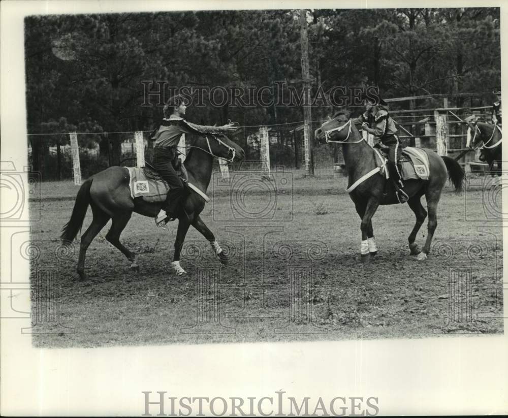 1962 Press Photo Lazy Y Amateur Rodeo - nob55533- Historic Images