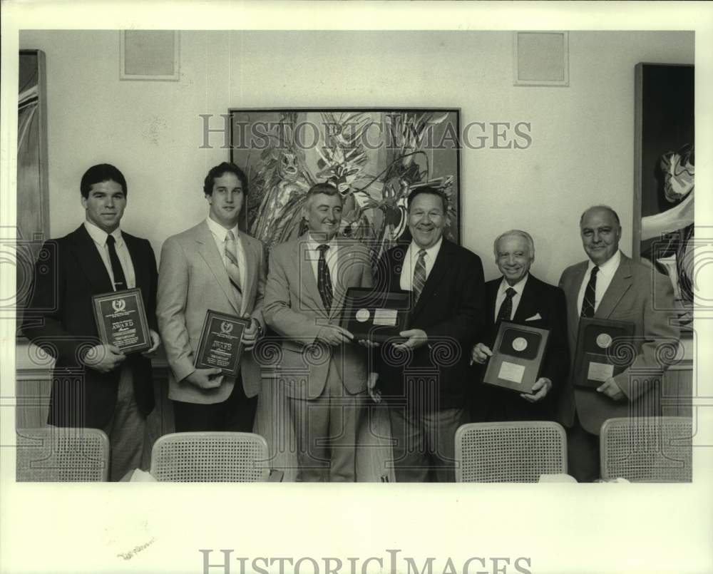 1983 Press Photo NFL Hall of Fame Luncheon attendees - nob55862- Historic Images