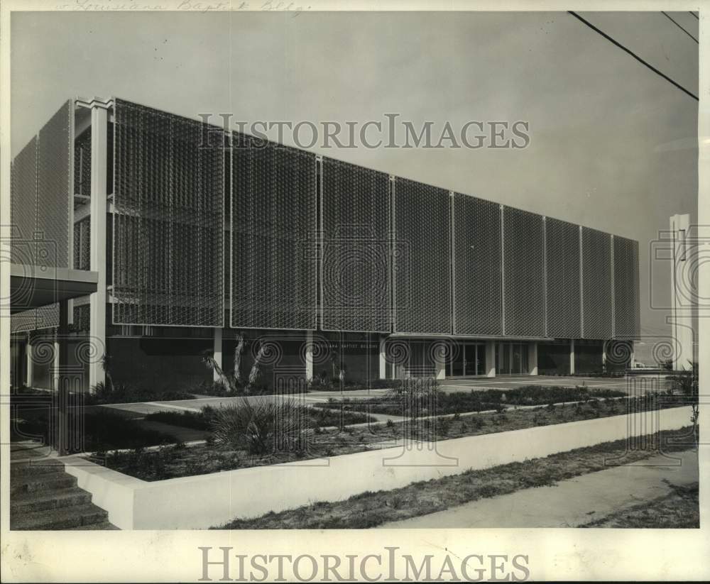 1960 Press Photo Headquarters for the Louisiana Baptist Covention in Alexandria- Historic Images