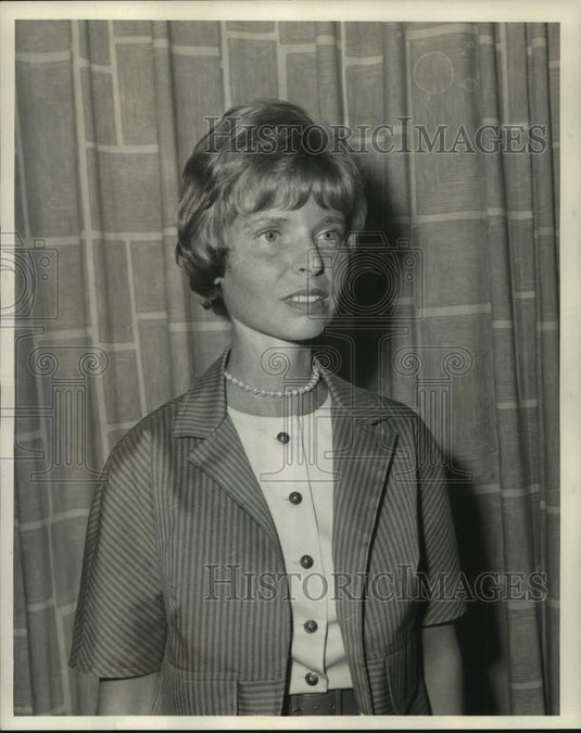 1962 Press Photo Mrs. Thomas Lemann of 915 Lafayette Street - nob56503- Historic Images