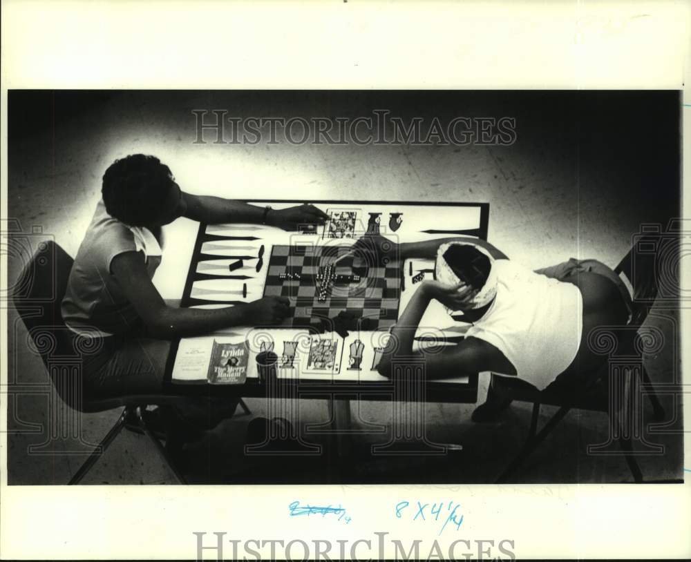 1978 Press Photo Recreational activity inside the Saint Gabriel Residence