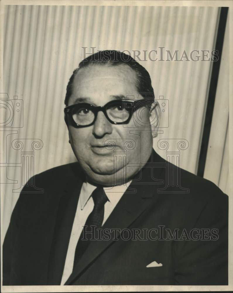 1966 Press Photo Joseph E. Levine in New Orleans to promote &quot;Nevada Smith&quot;- Historic Images