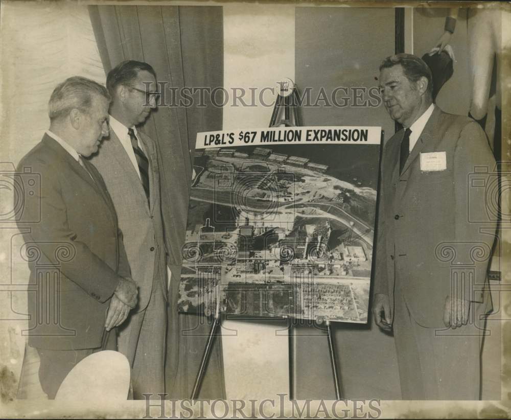 1969 Press Photo Announcement of new Ninemile Point Generating unit.- Historic Images