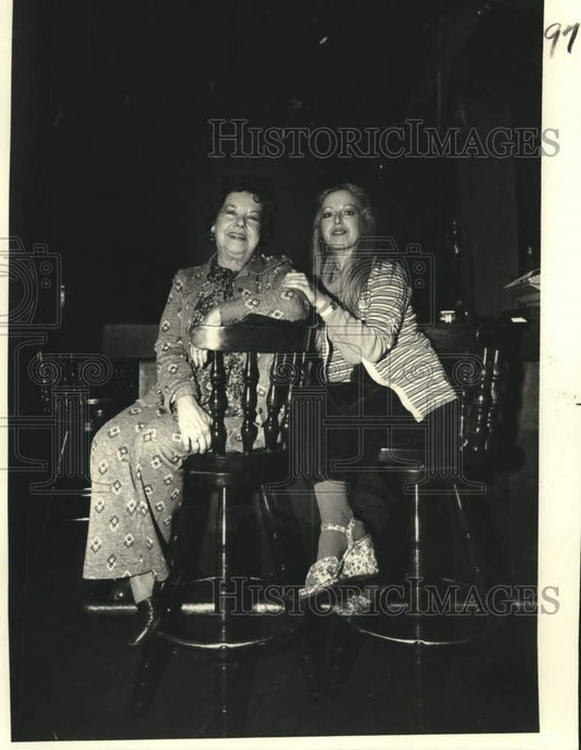 1979 Press Photo Connie Otto & daughter Connie Otto Varola in "The Fantasticks"- Historic Images