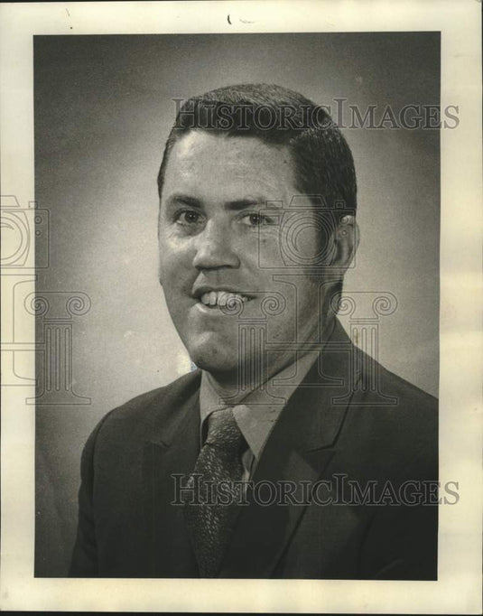 1971 Press Photo John E. O'Shea, president Louisiana Tech Alumni Association