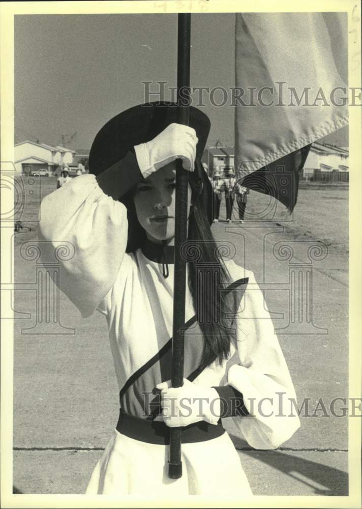 1981 Press Photo Walker student, Denise Schwartz, senior- Historic Images