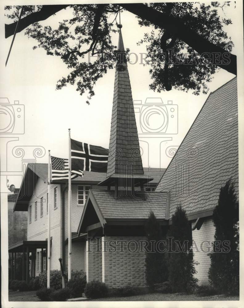 1970 Press Photo Norwegian Seaman&#39;s Church - nob59370