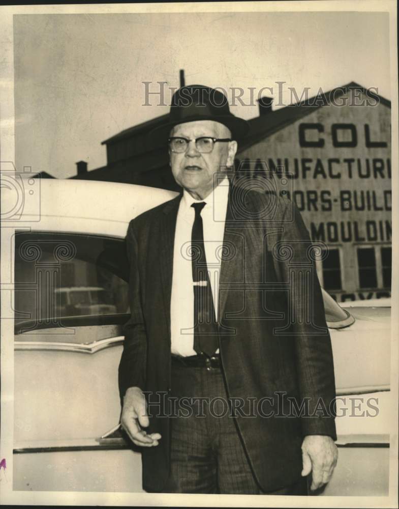 1965 Press Photo Thomas J. Norman, driver of auto that knocked down Mrs. Rogers