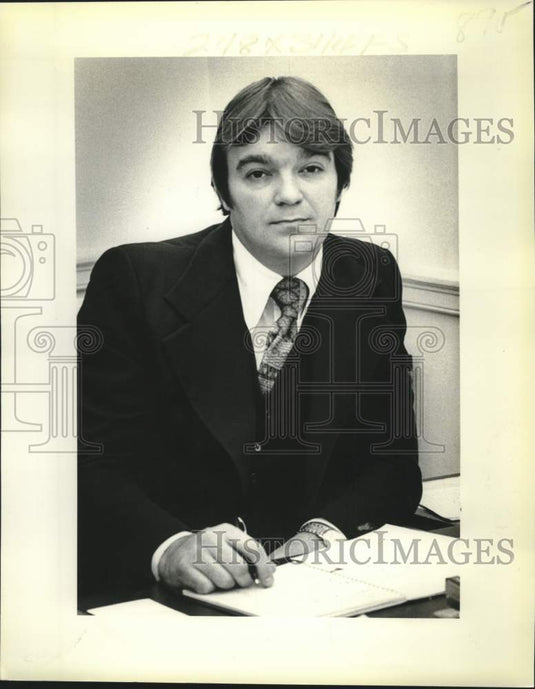 1978 Press Photo Nick F. Noriea Jr, Orleans Parish DA's Career Criminal Bureau- Historic Images