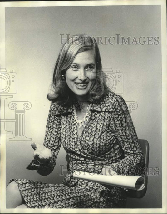 1975 Press Photo Dagmar O'Connor - nob59456
