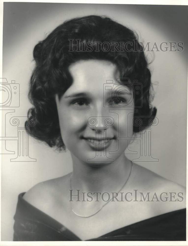 1963 Press Photo Miss Gladys Josephine Odom, Maid Krewe of Pegasus - nob59589