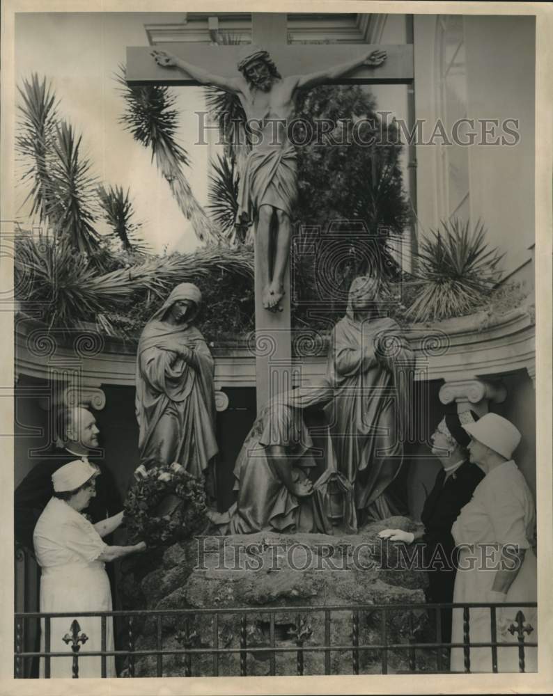 1961 Press Photo Our Lady of Guadalupe Church in New Orleans - nob59594