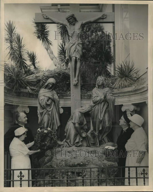 1961 Press Photo Our Lady of Guadalupe Church in New Orleans - nob59594