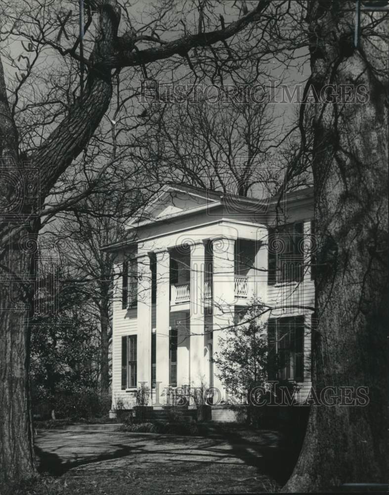 1966 Press Photo Thompson-Chandler home by Mr. and Mrs. William Harris Terry