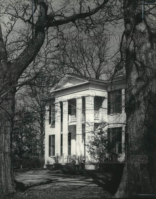 1966 Press Photo Thompson-Chandler home by Mr. and Mrs. William Harris Terry
