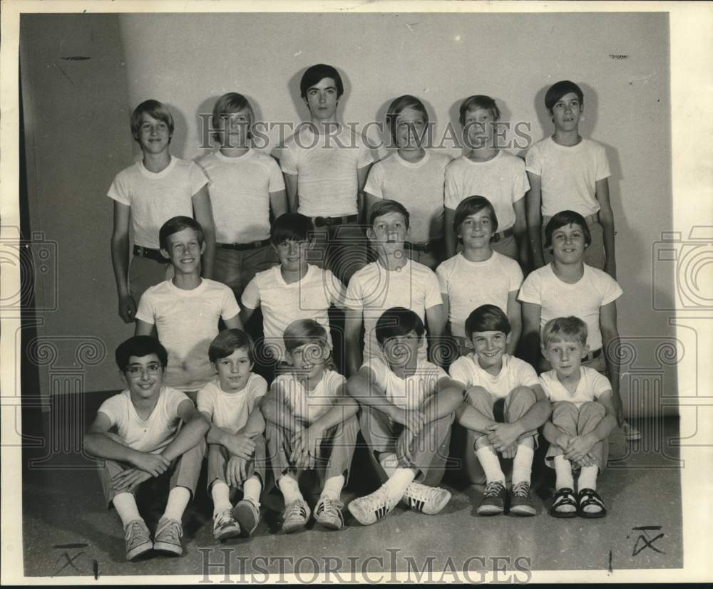 1972 Press Photo Our Lady of the Rosary junior team made a grand slam in sports