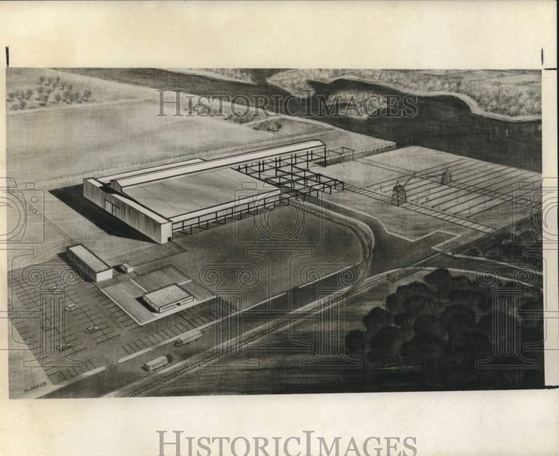 Load image into Gallery viewer, 1970 Press Photo PACECO plans to construct plant in the Bayou Bernard Industrial
