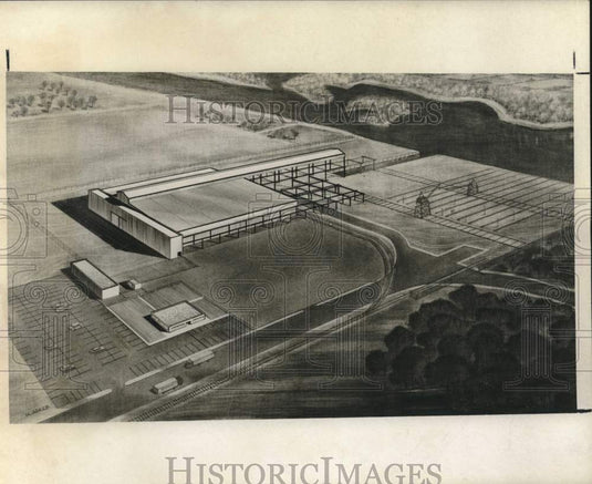 1970 Press Photo PACECO plans to construct plant in the Bayou Bernard Industrial