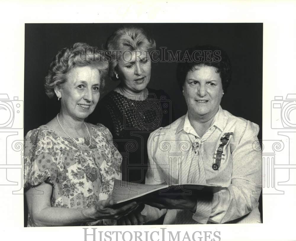 1983 Press Photo Planning Workshop Of Louisiana Society, DAR, New Orleans- Historic Images