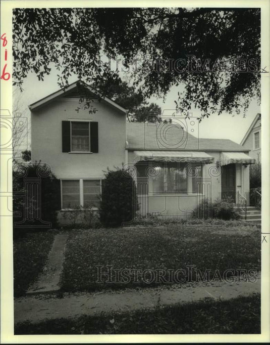 1989 Press Photo 6016 Vicksburg home - Lakeview - Historic Images