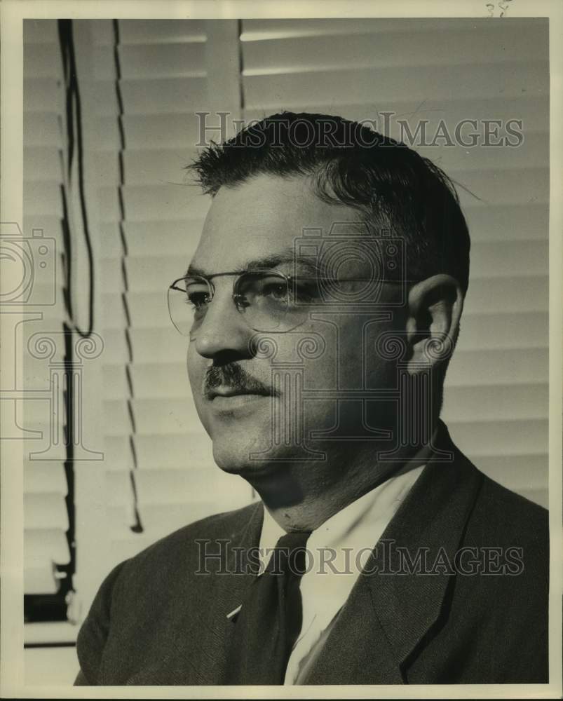 1949 Press Photo Dr. John Kieffer, Associate Professor at Tulane University