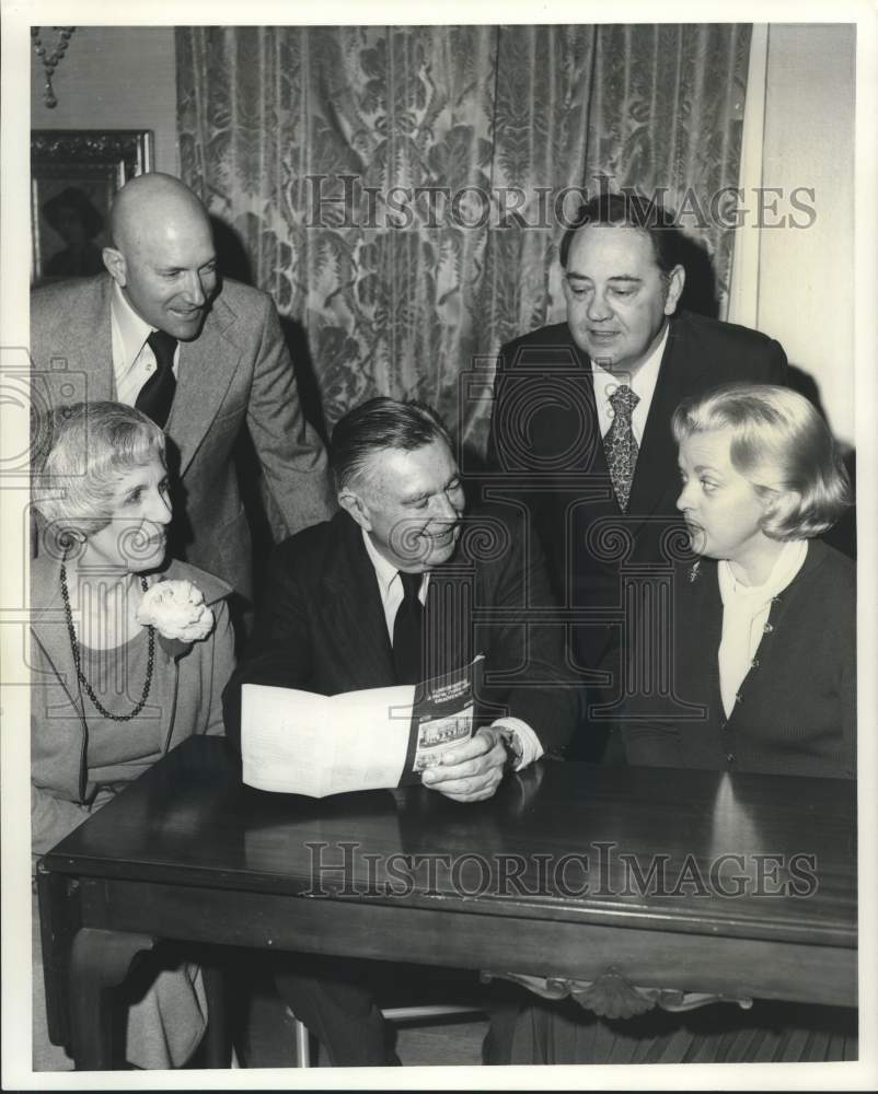 1978 Press Photo Leaders for the 1978 Opera Association Campaign for Funds- Historic Images