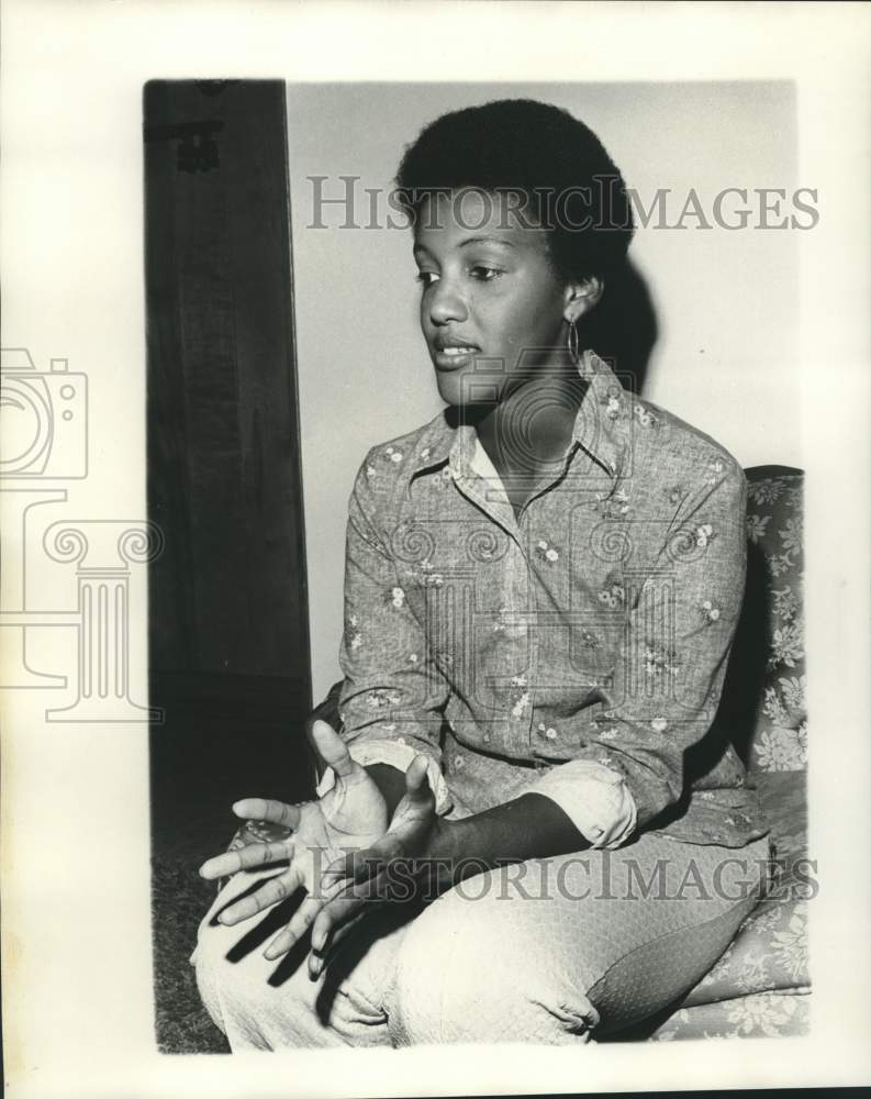 1974 Press Photo Mrs. Lois Labeaud, Louisiana Resident - nob62190