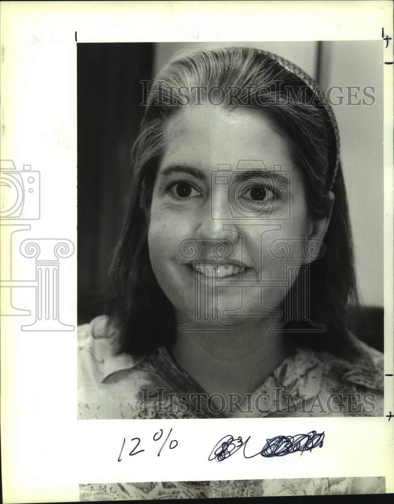 1992 Press Photo Mary Troy Johnston - nob64875
