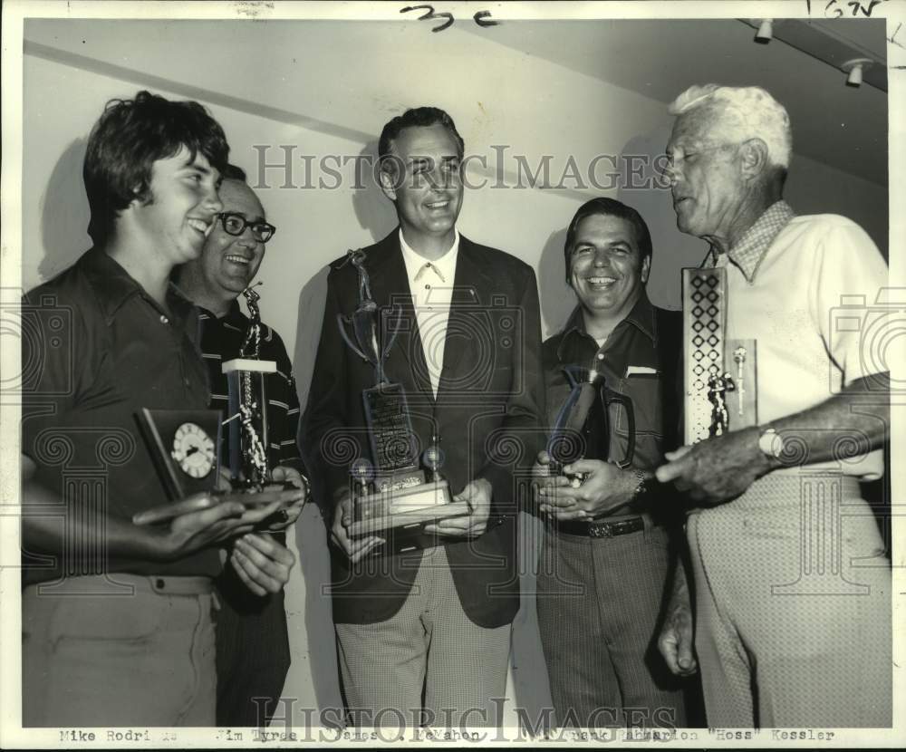 1972 Press Photo 45rd Annual New Orleans Insurance Exchange Golf Outing Winners- Historic Images