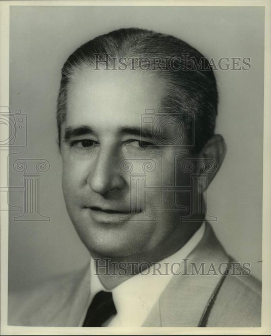 1953 Press Photo E.J. James, Chief engineer, Louisiana Department of Highways- Historic Images