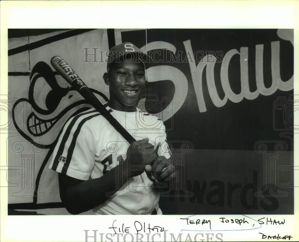 1942 Press Photo Terry Joseph, baseball player - nob67435