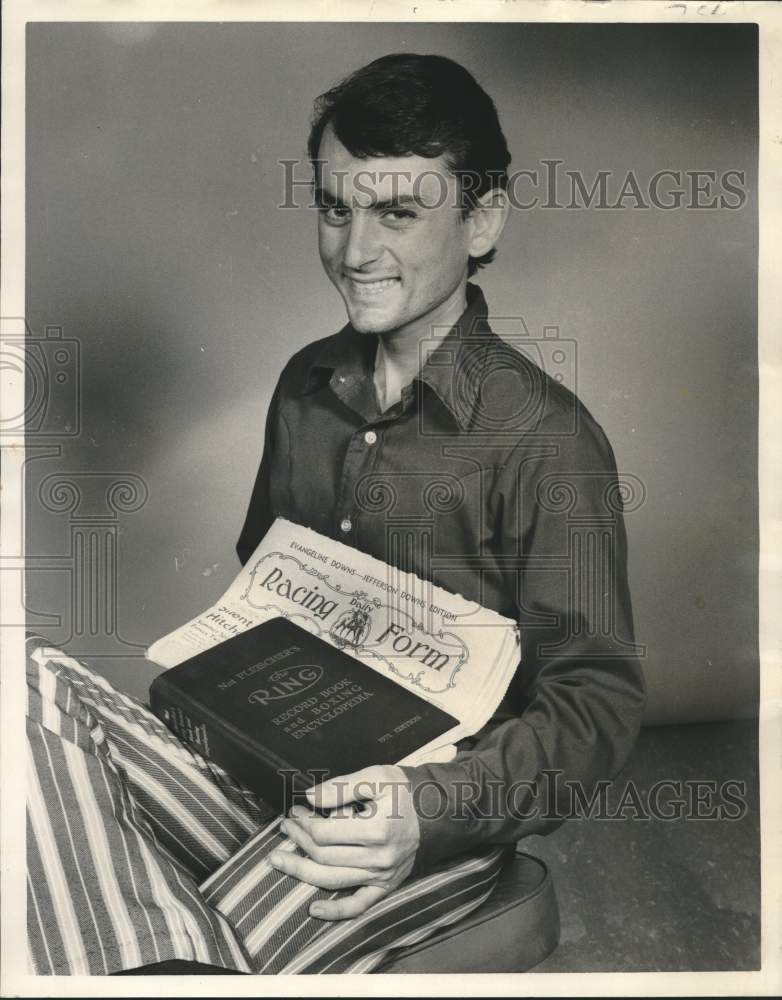 1972 Press Photo Andrew Mariano - jockey - horse racing - nob67764- Historic Images