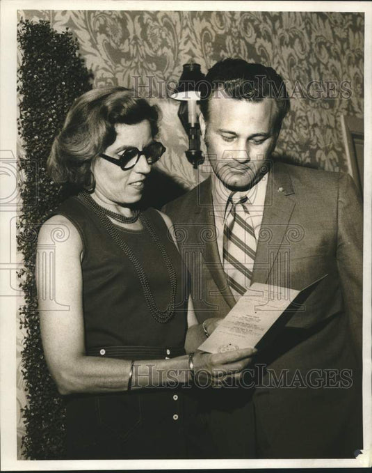 1970 Press Photo Loraine Marr & Carroll Dibenedetto at Juvenile Conference
