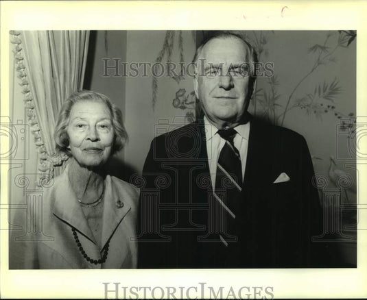 1994 Press Photo Katherine & Dr. William Locke at English Speaking Union Event- Historic Images