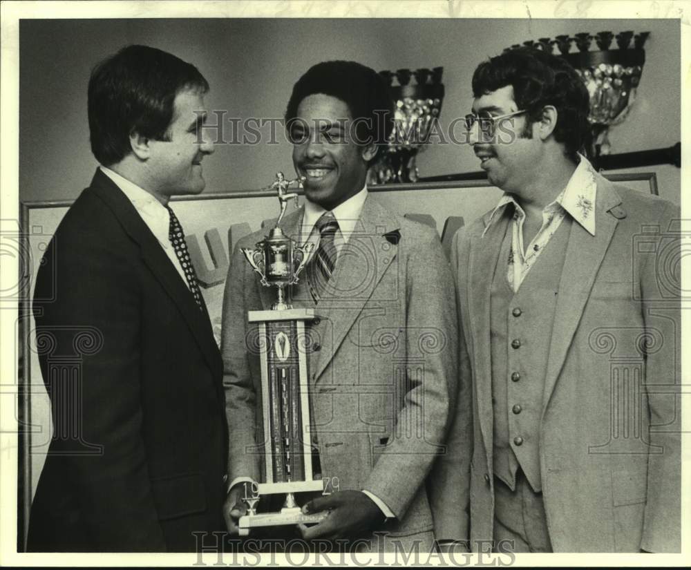 1979 Press Photo Louis Lipps of East St. John named Quad-A Player of the Week- Historic Images